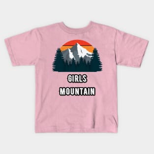 Girls Mountain Kids T-Shirt